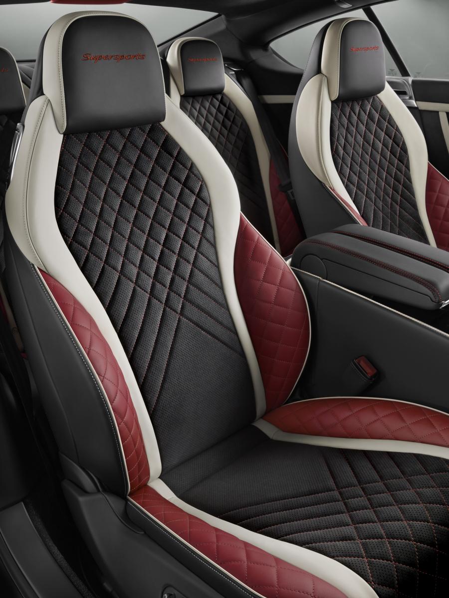 Интерьер Bentley Continental Supersports 2017 года  (WW) (фото 13 из 43)